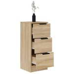 vidaXL Dulap, stejar sonoma, 30x30x70 cm, lemn compozit