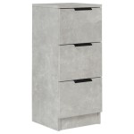 vidaXL Dulap, gri beton, 30x30x70 cm, lemn compozit vidaXL Dulap, gri beton, 30x30x70 cm, lemn compozit