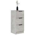vidaXL Dulap, gri beton, 30x30x70 cm, lemn compozit vidaXL Dulap, gri beton, 30x30x70 cm, lemn compozit
