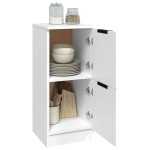 vidaXL Dulap, alb, 30x30x70 cm, lemn prelucrat