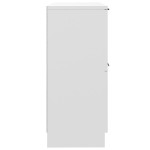 vidaXL Dulap, alb, 30x30x70 cm, lemn prelucrat