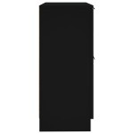 vidaXL Dulapuri, 2 buc., negru, 30x30x70 cm, lemn prelucrat