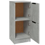 vidaXL Dulapuri, 2 buc., gri beton, 30x30x70 cm, lemn compozit vidaXL Dulapuri, 2 buc., gri beton, 30x30x70 cm, lemn compozit