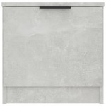 vidaXL Noptiere, 2 buc., gri beton, 40x39x40 cm vidaXL Noptiere, 2 buc., gri beton, 40x39x40 cm