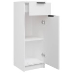 vidaXL Dulap de baie, alb, 32x34x90 cm, lemn compozit vidaXL Dulap de baie, alb, 32x34x90 cm, lemn compozit