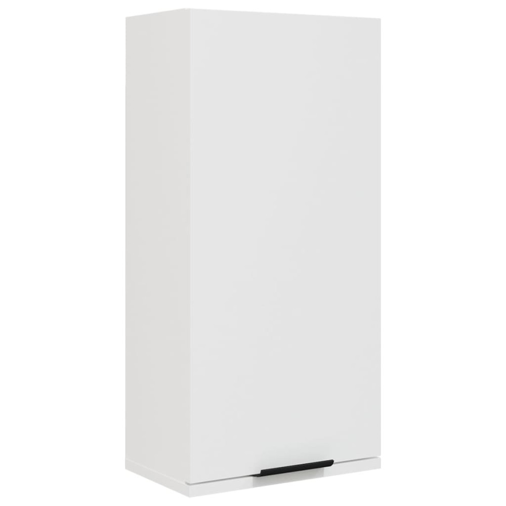 vidaXL Dulap de baie montat pe perete, alb, 32x20x67 cm