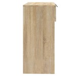 vidaXL Măsuță consolă, stejar sonoma, 90x36x75 cm, lemn prelucrat vidaXL Măsuță consolă, stejar sonoma, 90x36x75 cm, lemn prelucrat