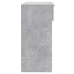 vidaXL Măsuță consolă, gri beton, 90x36x75 cm, lemn prelucrat vidaXL Măsuță consolă, gri beton, 90x36x75 cm, lemn prelucrat