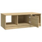 vidaXL Măsuță de cafea, stejar sonoma, 102x50x36 cm, lemn prelucrat vidaXL Măsuță de cafea, stejar sonoma, 102x50x36 cm, lemn prelucrat