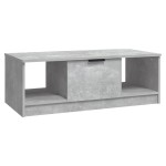 vidaXL Măsuță de cafea, gri beton, 102x50x36 cm, lemn prelucrat vidaXL Măsuță de cafea, gri beton, 102x50x36 cm, lemn prelucrat