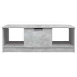 vidaXL Măsuță de cafea, gri beton, 102x50x36 cm, lemn prelucrat vidaXL Măsuță de cafea, gri beton, 102x50x36 cm, lemn prelucrat