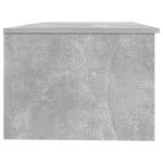 vidaXL Măsuță de cafea, gri beton, 102x50x36 cm, lemn prelucrat vidaXL Măsuță de cafea, gri beton, 102x50x36 cm, lemn prelucrat