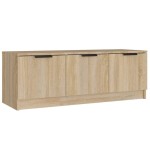 vidaXL Comodă TV, stejar sonoma, 102x35x36,5 cm, lemn prelucrat vidaXL Comodă TV, stejar sonoma, 102x35x36,5 cm, lemn prelucrat