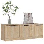vidaXL Comodă TV, stejar sonoma, 102x35x36,5 cm, lemn prelucrat vidaXL Comodă TV, stejar sonoma, 102x35x36,5 cm, lemn prelucrat