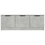vidaXL Comodă TV, gri beton, 102x35x36,5 cm, lemn prelucrat vidaXL Comodă TV, gri beton, 102x35x36,5 cm, lemn prelucrat