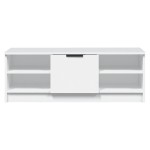 vidaXL Comodă TV, alb, 102x35,5x36,5 cm, lemn compozit vidaXL Comodă TV, alb, 102x35,5x36,5 cm, lemn compozit