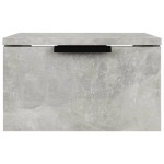 vidaXL Noptieră de perete, gri beton, 34x30x20 cm vidaXL Noptieră de perete, gri beton, 34x30x20 cm