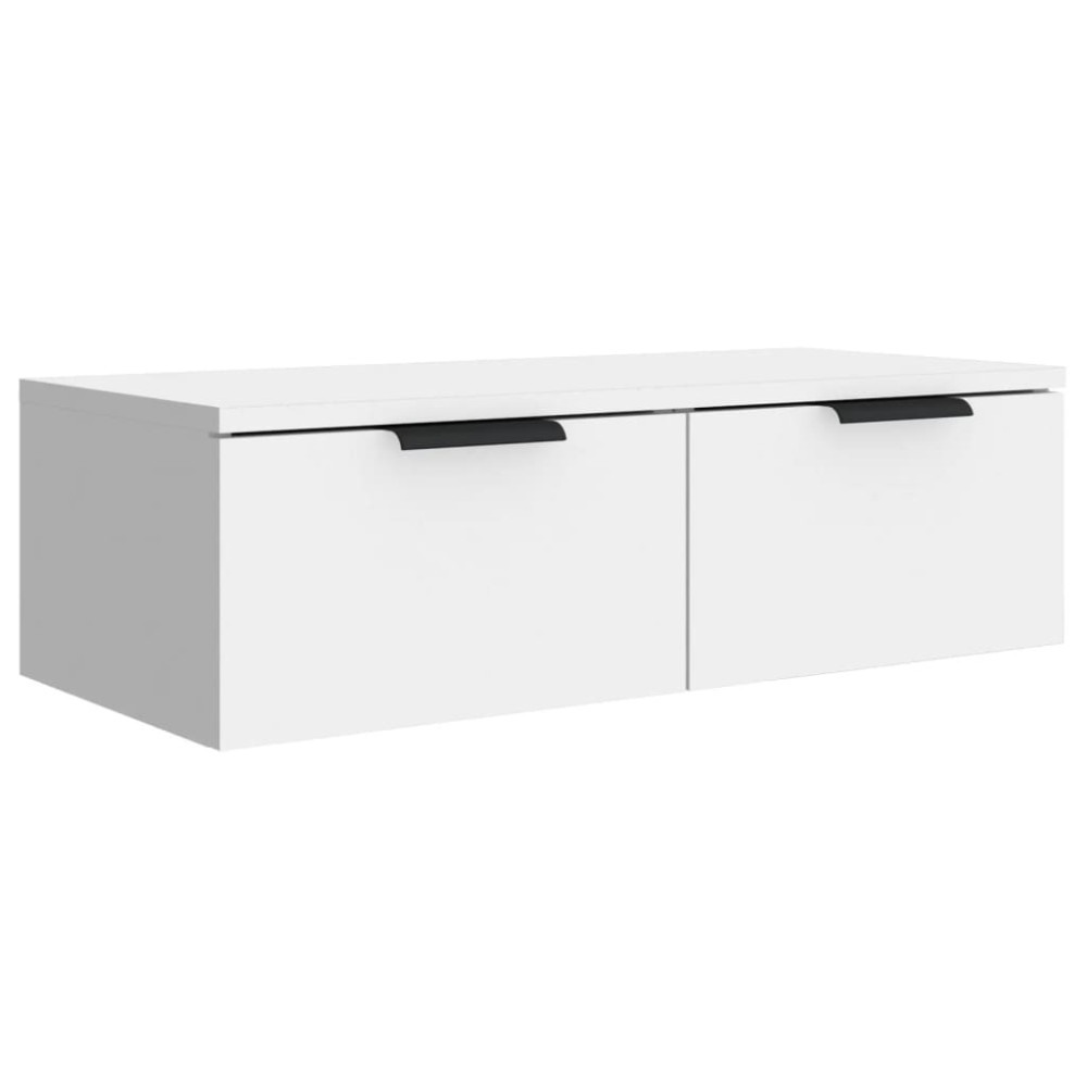 vidaXL Dulap de perete, alb, 68x30x20 cm, lemn prelucrat