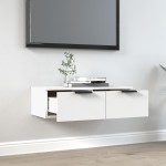 vidaXL Dulap de perete, alb, 68x30x20 cm, lemn prelucrat