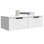 vidaXL Dulap de perete, alb, 68x30x20 cm, lemn prelucrat