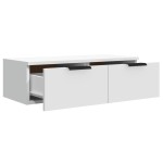 vidaXL Dulap de perete, alb, 68x30x20 cm, lemn prelucrat