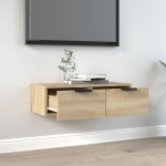 vidaXL Dulap de perete, stejar sonoma, 68x30x20 cm, lemn compozit vidaXL Dulap de perete, stejar sonoma, 68x30x20 cm, lemn compozit