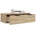 vidaXL Dulap de perete, stejar sonoma, 68x30x20 cm, lemn compozit vidaXL Dulap de perete, stejar sonoma, 68x30x20 cm, lemn compozit