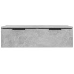 vidaXL Dulap de perete, gri beton, 68x30x20 cm, lemn compozit