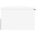 vidaXL Dulap de perete, alb, 102x30x20 cm, lemn compozit vidaXL Dulap de perete, alb, 102x30x20 cm, lemn compozit