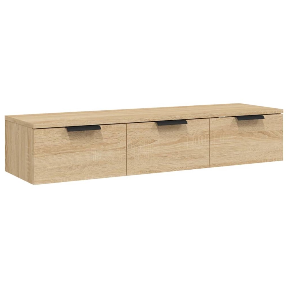 vidaXL Dulap de perete, stejar sonoma, 102x30x20 cm, lemn compozit