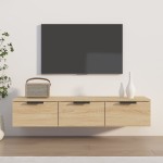 vidaXL Dulap de perete, stejar sonoma, 102x30x20 cm, lemn compozit vidaXL Dulap de perete, stejar sonoma, 102x30x20 cm, lemn compozit