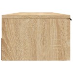 vidaXL Dulap de perete, stejar sonoma, 102x30x20 cm, lemn compozit vidaXL Dulap de perete, stejar sonoma, 102x30x20 cm, lemn compozit