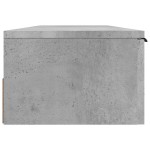 vidaXL Dulap de perete, gri beton, 102x30x20 cm, lemn compozit vidaXL Dulap de perete, gri beton, 102x30x20 cm, lemn compozit