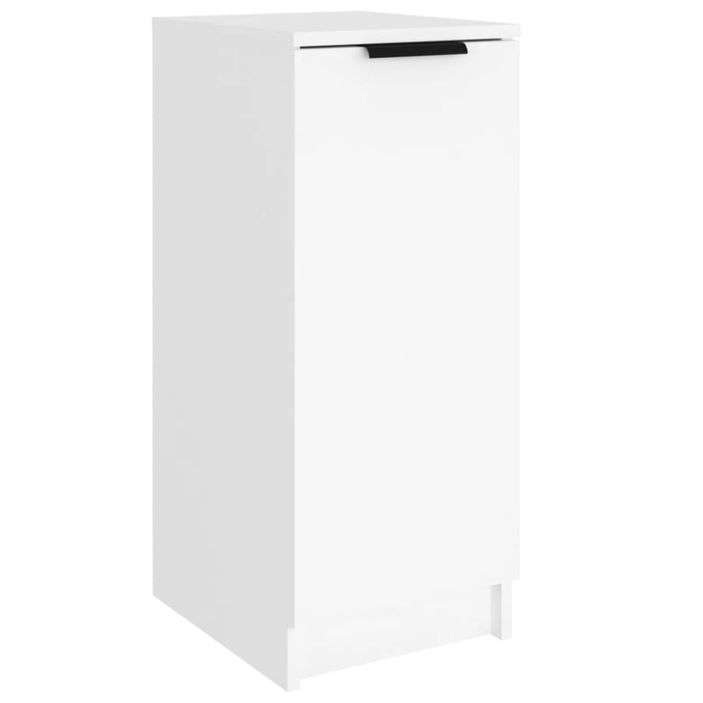 vidaXL Pantofar, alb, 30x35x70 cm, lemn compozit