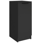 vidaXL Pantofar, negru, 30x35x70 cm, lemn compozit vidaXL Pantofar, negru, 30x35x70 cm, lemn compozit
