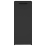 vidaXL Pantofar, negru, 30x35x70 cm, lemn compozit vidaXL Pantofar, negru, 30x35x70 cm, lemn compozit