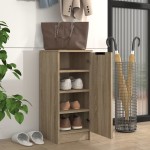 vidaXL Pantofar, stejar sonoma, 30x35x70 cm, lemn compozit vidaXL Pantofar, stejar sonoma, 30x35x70 cm, lemn compozit