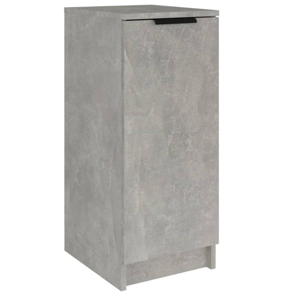 vidaXL Pantofar, gri beton, 30x35x70 cm, lemn compozit