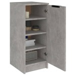 vidaXL Pantofar, gri beton, 30x35x70 cm, lemn compozit