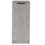 vidaXL Pantofar, gri beton, 30x35x70 cm, lemn compozit