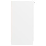 vidaXL Pantofar, alb, 59x35x70 cm, lemn prelucrat vidaXL Pantofar, alb, 59x35x70 cm, lemn prelucrat
