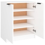 vidaXL Pantofar, alb, 59x35x70 cm, lemn prelucrat vidaXL Pantofar, alb, 59x35x70 cm, lemn prelucrat