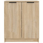vidaXL Pantofar, stejar sonoma, 59x35x70 cm, lemn prelucrat