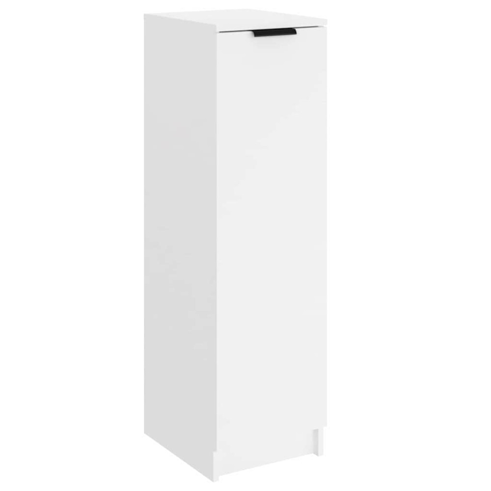 vidaXL Pantofar, alb, 30x35x100 cm, lemn compozit