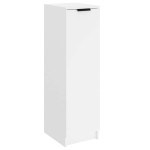 vidaXL Pantofar, alb, 30x35x100 cm, lemn compozit