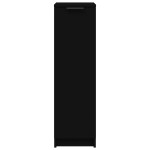 vidaXL Pantofar, negru, 30x35x100 cm, lemn compozit vidaXL Pantofar, negru, 30x35x100 cm, lemn compozit
