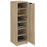 vidaXL Pantofar, stejar sonoma, 30x35x100 cm, lemn compozit
