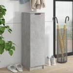 vidaXL Pantofar, gri beton, 30x35x100 cm, lemn compozit vidaXL Pantofar, gri beton, 30x35x100 cm, lemn compozit