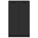 vidaXL Pantofar, negru, 59x35x100 cm, lemn prelucrat vidaXL Pantofar, negru, 59x35x100 cm, lemn prelucrat