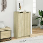 vidaXL Pantofar, stejar sonoma, 59x35x100 cm, lemn compozit